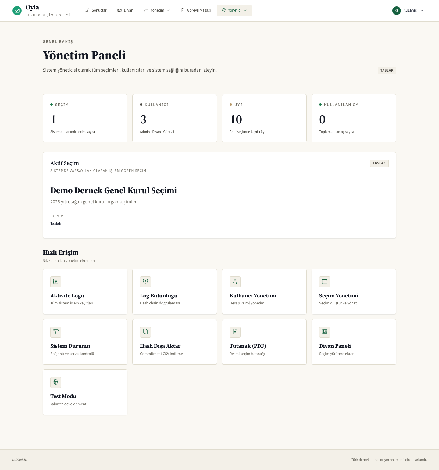 Admin Dashboard