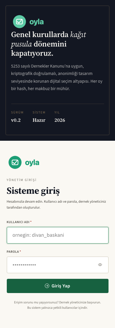 Mobil Giriş